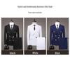 Men's Korean Slim Fit Double-Breasted Suit Set – Casual or Wedding Tuxedo