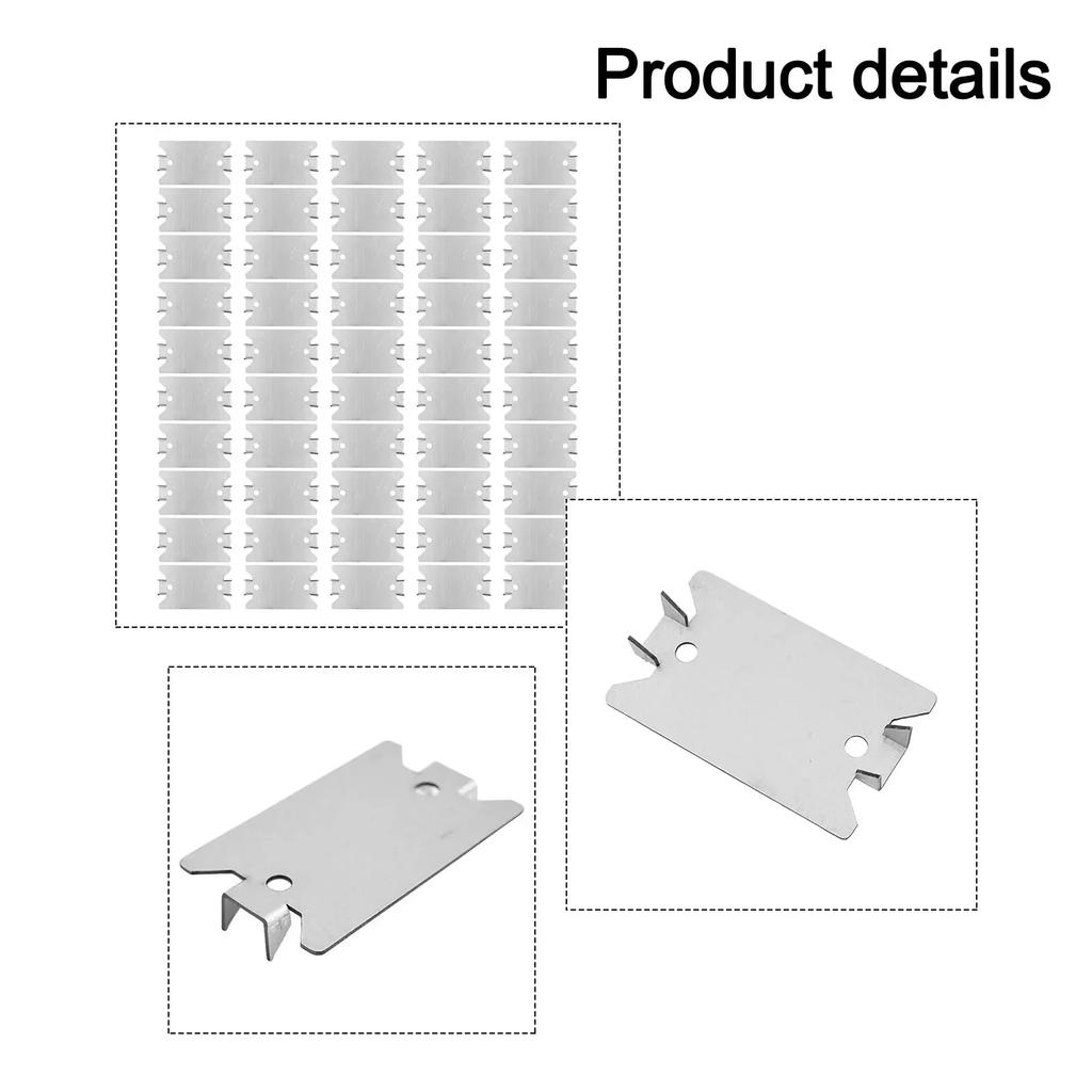 For Construction For Wood Installation Cable Wire Protector Plate Heat Resistant Nail Plate Convenient Installation
