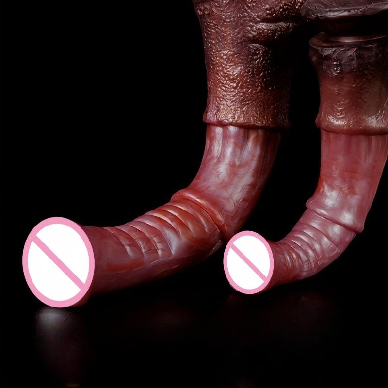 Realistic Horse Dildo Huge Long Dildo for Anal Stimulation G-Spot Penis Rooster with Sucker Sex Toys Anal Plug Adult Masturbator
