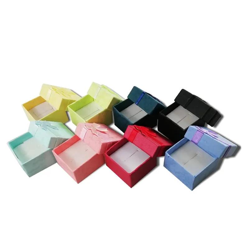 6/12pcs Small Gift Box for Jewelry, Compact 4x4x3cm Display Case for Earrings Rings, Multi-Color Presentation & Storage Box