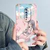 For OPPO Reno 2 Phone Case Reno2 CPH1907 Cover Soft Silicone Cute Cartoon Panda Flower Boys Girls Shell Protective Funda Casing