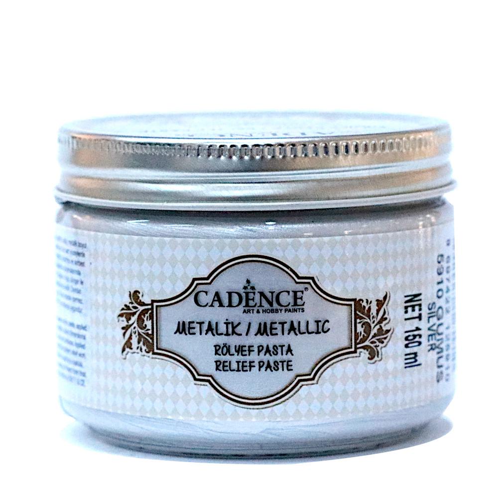 

Рельефная паста Metallic Silver 5910 150мл