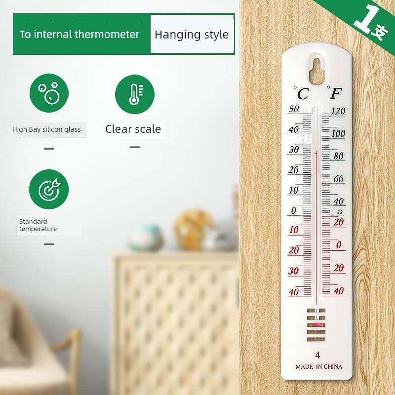 

Temperature Science Laboratory Outdoor Indoor Thermometer Outdoor Thermometer Hanging Primary School Students Wet and Dry Precision Dual-Use A pack