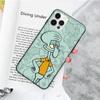 JS45 SpongeBob Friend Black Soft Case for Xiaomi Poco X6 X4 M5 M6 F5 F6 C65 C55 C50 C51 C40 Pro Redmi 14C A3X 13C 12C 11T 10A 9C Note 7 6 8A Plus