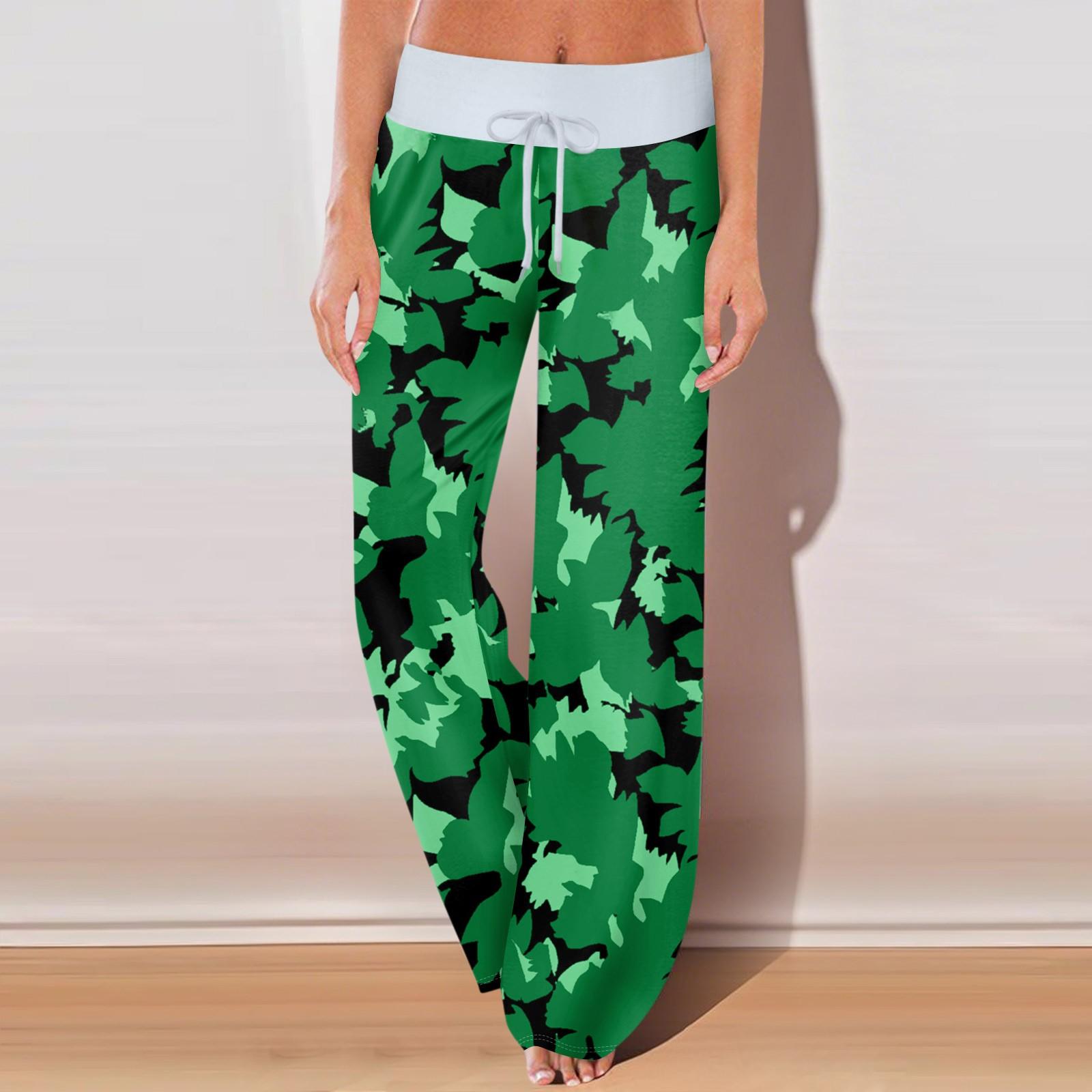 

Women s Casual Sports Pants Vintage Printed Pajama Pants With Pockets XL