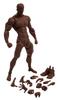 1/12 Scale Male Action Figure, 6-inch Super Flexible and Strong Muscle Figure, Miniature Figure Body Doll with Interchangeable Hands and Accessory Col