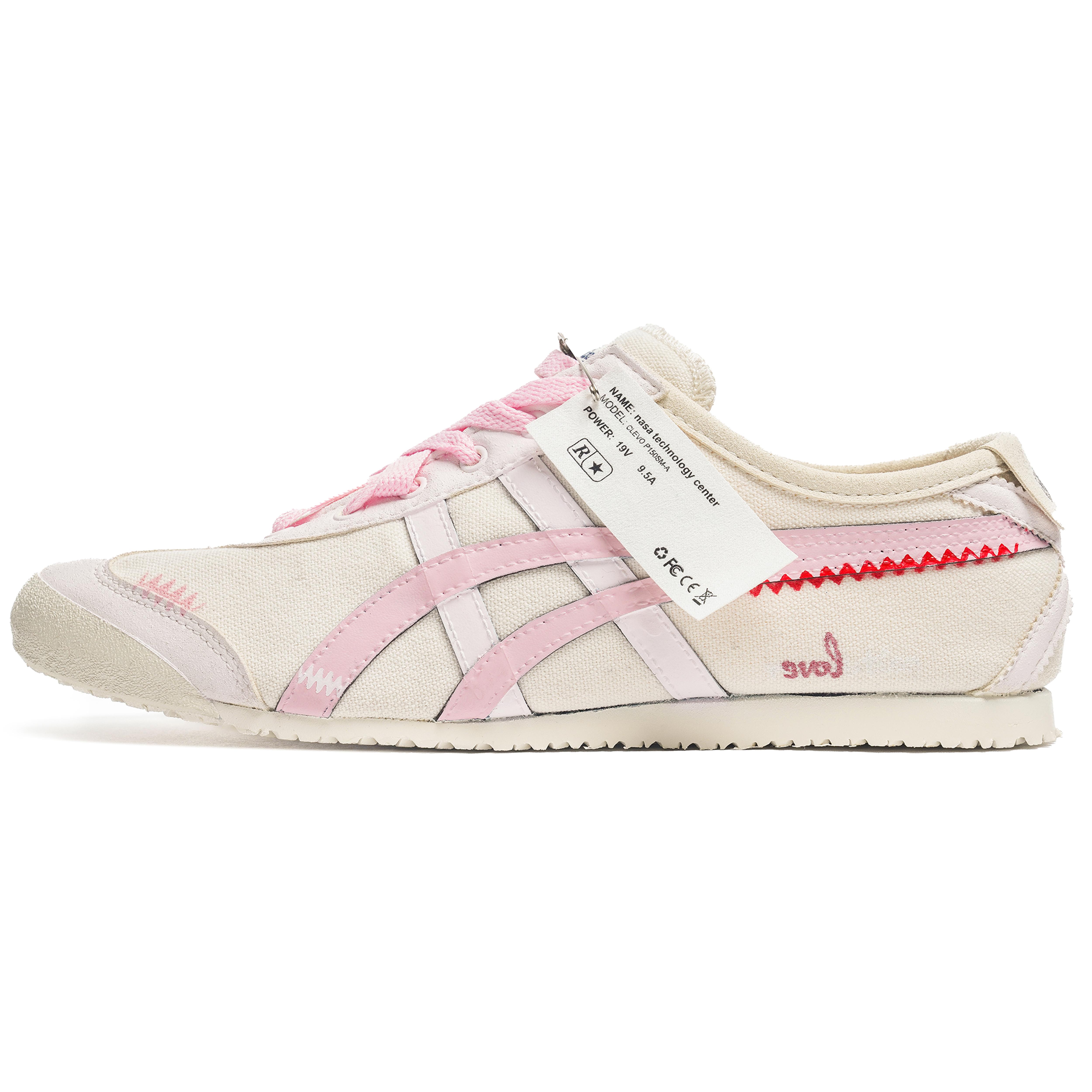 

Onitsuka Tiger MEXICO 66 Honey Words Lightweight Low top Casual Shoes Unisex Pink Beige 1183A360-205(Team353-) 36