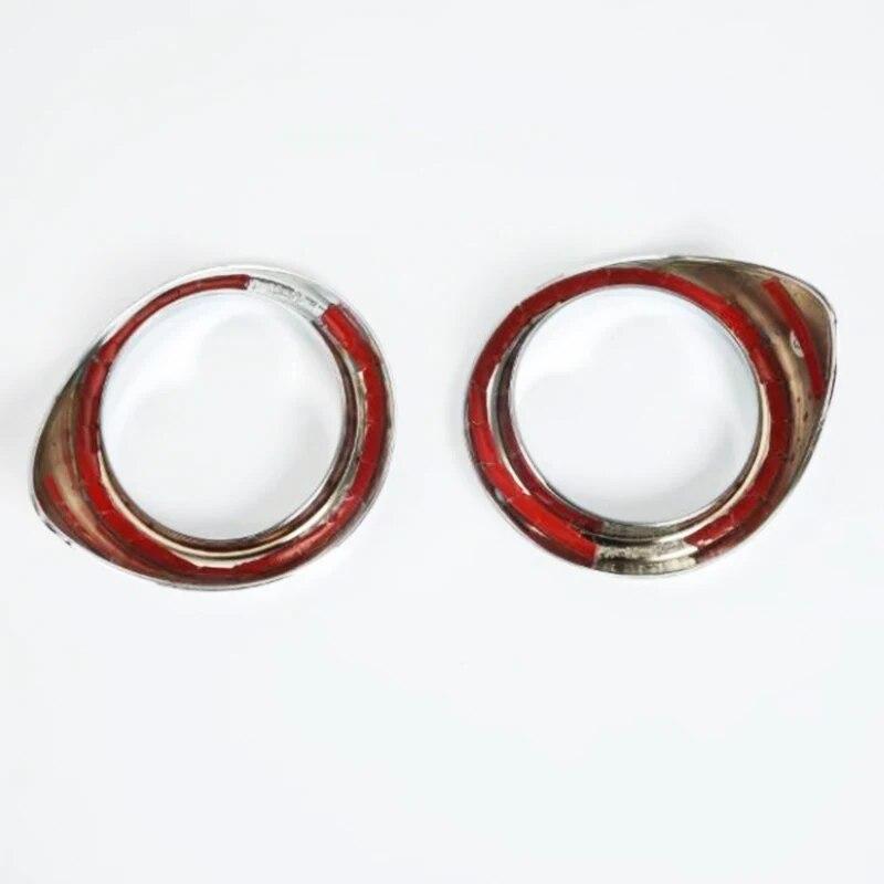 Stilizare auto Pentru Subaru XV Crosstrek 2017 2018 ABS Crom Acoperișuri Ornamente Bezel Lampa de Ceață Față Molding