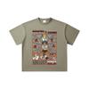 260 GSM Double Yarn 32 Count 100% Cotton HXH V8 Kurapika Uvogin Print Unisex Heavy Cotton T Shirt