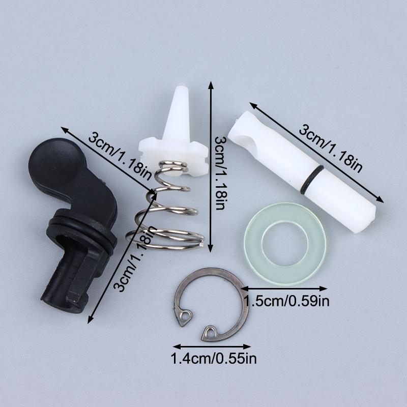 

1set Pneumatic Air Tool Prima Random Orbital Sander 5 Inch Spare Parts Accessories Rotor Switch Vane Key Bearing Bushing Spindle