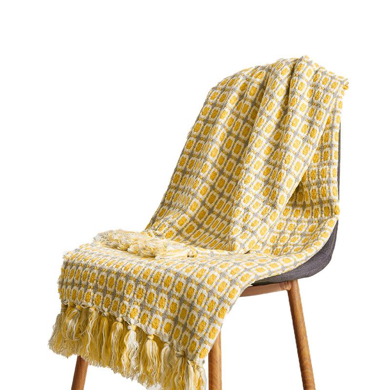 Скандинавское вязаное одеяло — фото 13