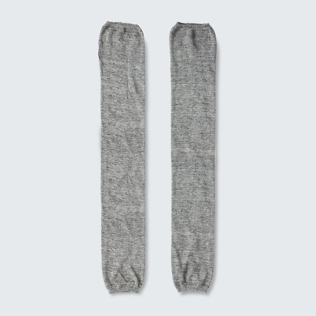 Kurashikinu Linen Silk Arm Loose Fit Summer Knit Long Made with Natural UV Sun Arm Made In Open Air Cold Protection Open-Toe & Covers, Gloves, Silk,