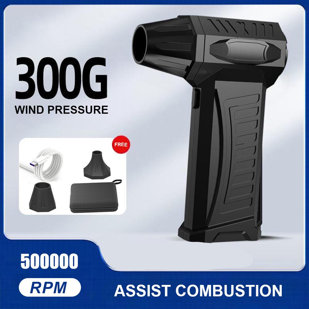 10000mAh Mini Turbo Jet Fan Tragbar Kabellos Computer Tastaturreiniger 500000RPM Bürstenloser Starker Turbo-Lüfter Luftstaubwedel