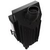 Air Fireplace Insert KRATKI BLANKA LP 8 kW Ø 160 Assembly Kit