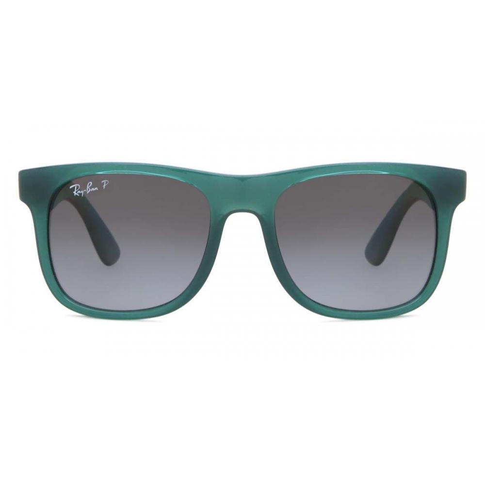 

Ray Ban Kids Rj9069s Junior Justin Поляризованные 7130t3 Детские Солнцезащитные Очки Transparent Green/48-16-130
