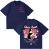 The Art of Loving Tour 2026 Olivia Dean Camiseta Estampada Unisex Ropa de Moda para Mujer Camisetas Camisetas de Algodón Casual de Manga Corta