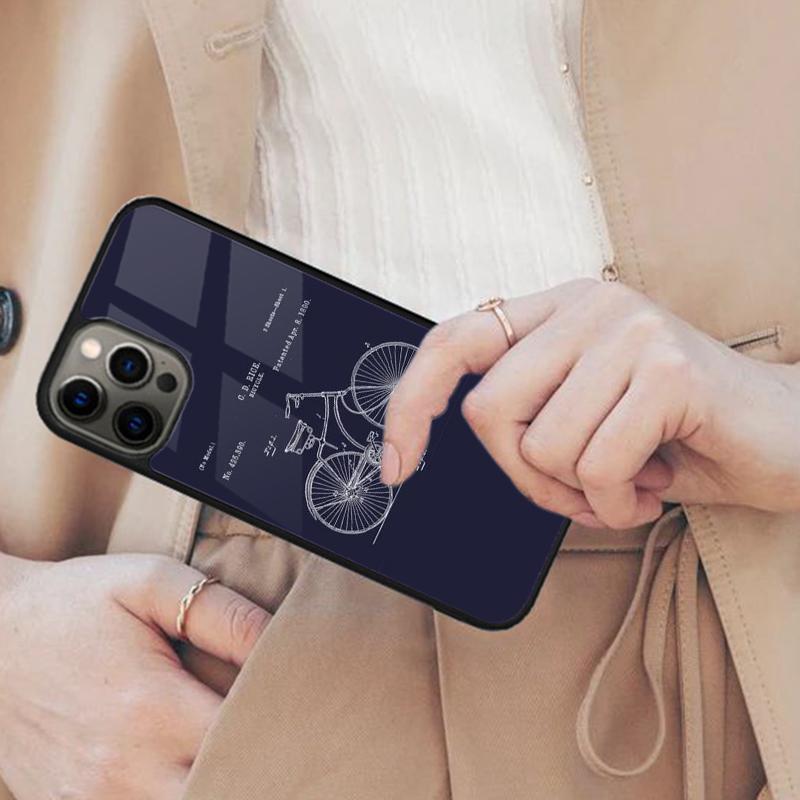 Fahrrad Handyhülle Magnetisch Für APPLE iPhone 17 Air 16 14 13 12 Pro Max 15 Plus Kabelloses Laden Mit MagSafe Abdeckung