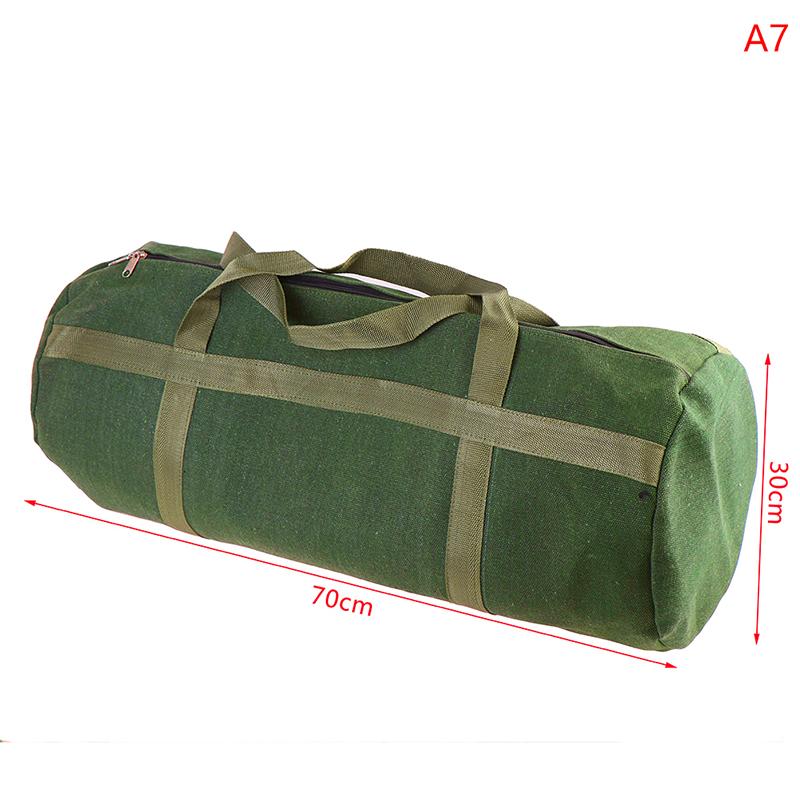 Durable Thicker Canvas Tool Pouch For Electrical Tool Storage Organizer