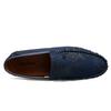 Sommer Neue Britischer Yuppie-Stil Leder Slipper Für Herren Original Design Rot Slipper Freizeitschuhe Hombre Täglich Partykleid 28CM