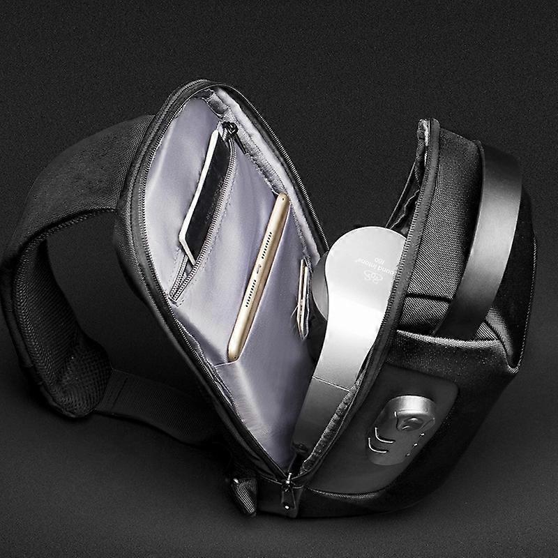 WEIXIER 9530 Men Oxford Cloth Chest Bag Anti-theft Crossbody Bag Sports Backpack Camouflage