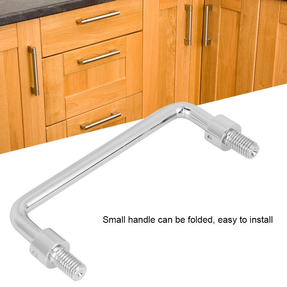 120mm 4.7in Edelstahl Industrie Griff Klappbarer Metallgriff für Türen Fenster Schrank