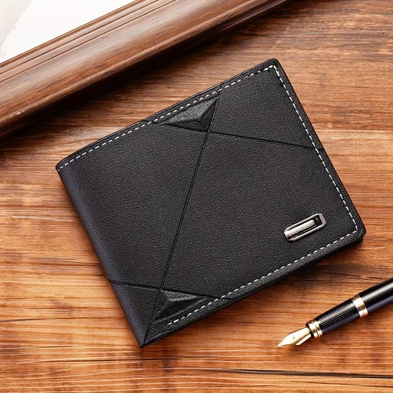 Men's Short Wallet, Multi-card Card Holder, Bifold Wallet Money Clip Coin Purse, Gift For Men