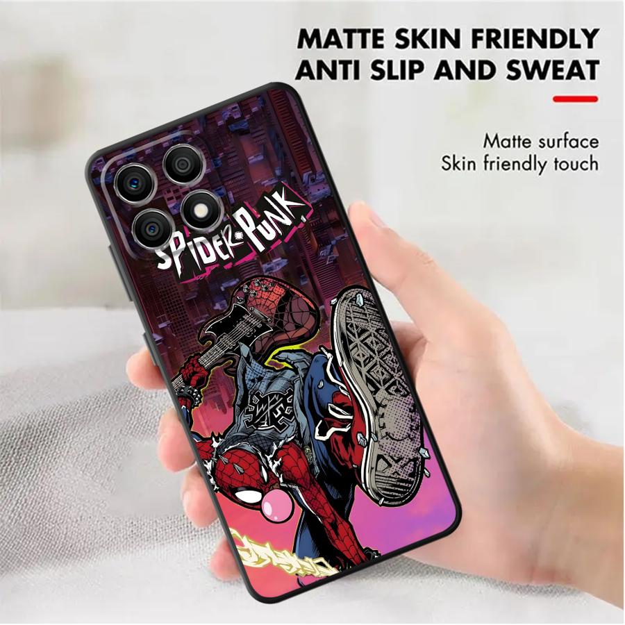 Case for Honor X6 X5b Magic5Lite X8 90 X7 X9a 8X 200 400 Lite 70 Funda Phone Cover Marvel Retro Spider Man