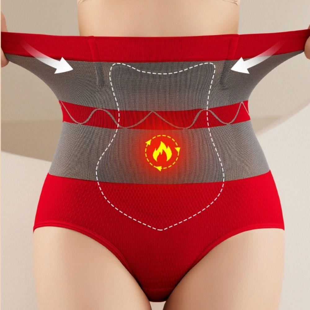 Thermo Clothes High Waist Tummy Shapers Women Slimming Underwear Bodysuit High Waist Shapewear