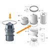 Garnitură de schimb pentru filtru de piscină de calitate profesională Rezistentă la căldură Prevenirea scurgerilor O-ringuri Construcție din cauciuc Pentru PLM175