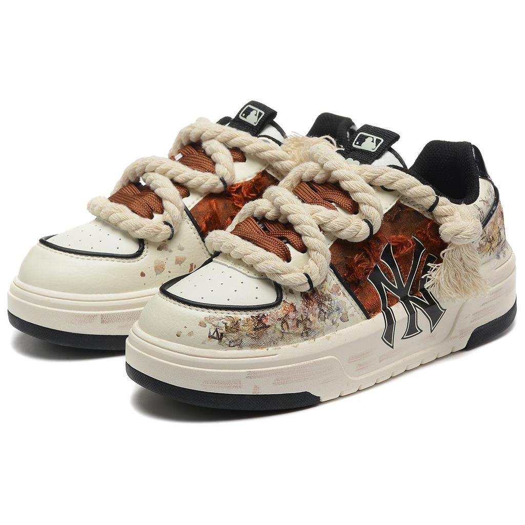 MLB Chunky Liner Skateboard Shoes Unisex Low top White 3ASXCA12N-50WHS(Team54-)