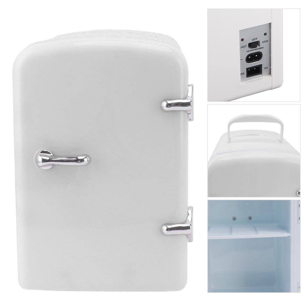 4L Mini Koelkast, Beauty Make-up Huidverzorging Koelkast, AC/DC Verwarmende Koelende Beauty Koelkast, Auto Mini Koelkast