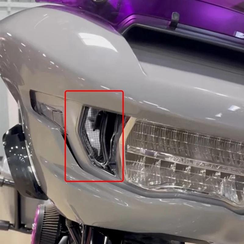 

Motorcycle Fairing Mesh Vent Screen Batwing Accent Grill For -2026 For Road Glide CVO/SE/ST FLTRXSE