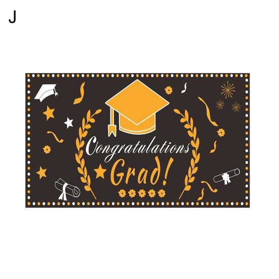 Graduation Banner Reusable Foldable for Classroom
