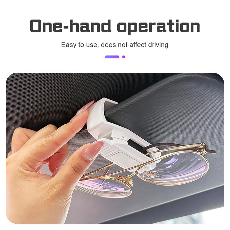Car Visor Glasses Clip For Volkswagen VW GOLF 3 4 5 7 8 mk6 mk8 Tiguan Beetle Passat Polo Sunglasses Holder Storage Accessories zj1
