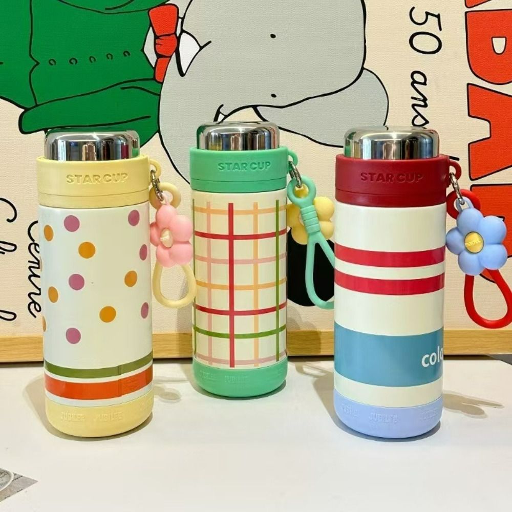 With Lifting Rope Insulated Cup Large Capacity Water Bottles Portable Office Coffee Mug Outdoor