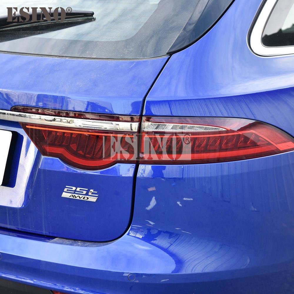 Car Styling 3D Metal Adhesive Emblem AWD 25T 35T Car Body Rear Trunk Badge Auto Accessory for Jaguar XE XF XJ F-Pace F-Type HH1