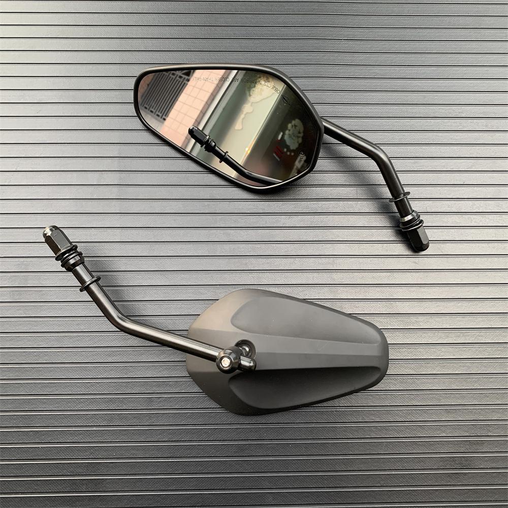 Motorcycle Rearview Rear View Mirrors Glass Back Side Mirror Right Left For Harley 883 1200 48