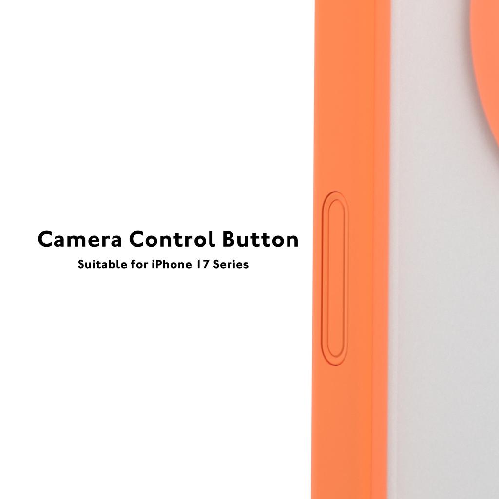 YOUNGKIT Transparente Schutzhülle für iPhone 17 Pro, kompatibel mit MagSafe, stoßfest, TPU-PC-Rückseite