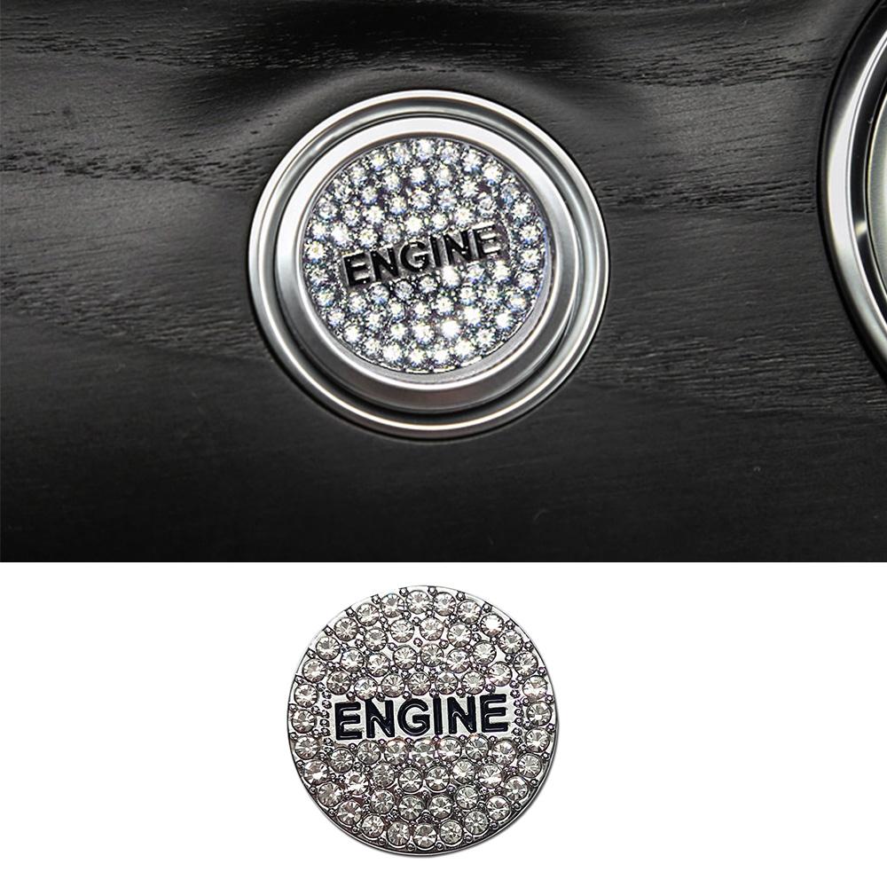 

Для Mercedes Benz CE GLC Class W205 W213 X253 автомобильный выключатель запуска и остановки двигателя кнопка крышки крышка алмазная отделка кристалл наклейка