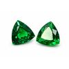 19 Ct Natural Tsavorite Green Garnet Trillion Cut Loose Gemstone
