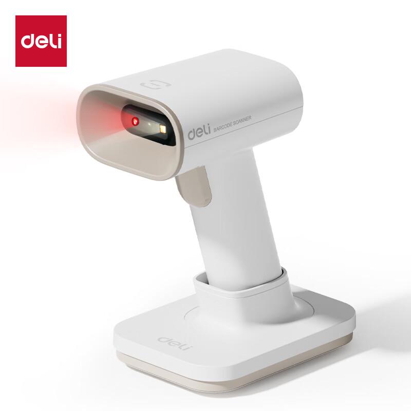 Deli AA002WB Wireless 2D Barcode Scanner