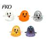 Soft Ghost Toy Halloween Stress Relief Toy, Spooky Squeeze Sensory Toys Cartoon Party Favors for Adults and Kids