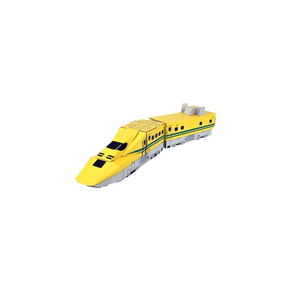 

Hacomo Happy Rail 923 Doctor Yellow Toy Train Set with Realistic Sounds and Lights