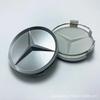4 pieces 75MM Integrated Black or Silver Star Logo For Mercedes Benz C177 W218 Class Wheel Rims Center Hub Caps Auto Accessories