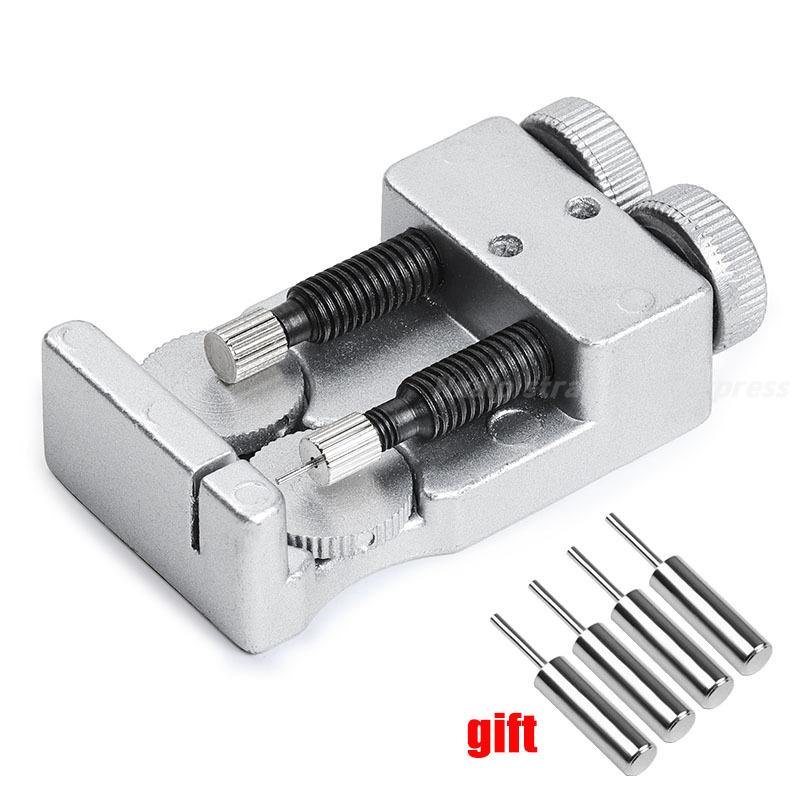 Watch Link Remover Kit, Watch Band Removal Tool, Watch Sizing Tool, Watch Pin Removal Tool With 4 Extra Punch Pins