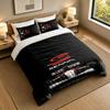 Juego de Ropa de Cama de 3 PiezasAyrton Senna Sábana Suave y Dos Fundas de Almohada Decoración para Dormitorio del Hogar