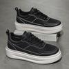 Shoes Spring New Thick-soled Heightening Board Shoes Student Casual Shoes Low-top Shoes