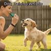Clicker Addestramento Animali 2 in 1 Portatile Cinturino da Polso Regolabile Fischietto Addestramento Cani Dispositivo Professionale per Richiamo Cani
