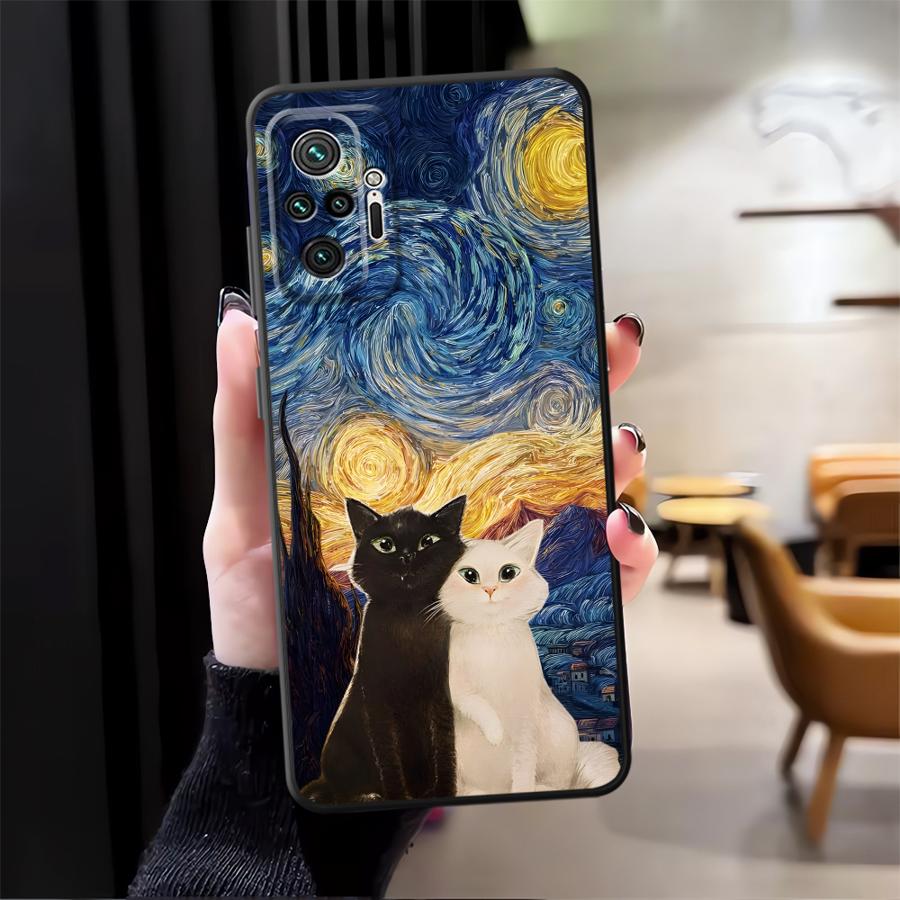 Cartoon Cute Cat Phone Cover Case for Xiaomi Redmi Note 14 10 K80 12 11 9 8 7 A3 A4 A5 14C A1 13 Pro Plus 12C 13C K40 A1 A2