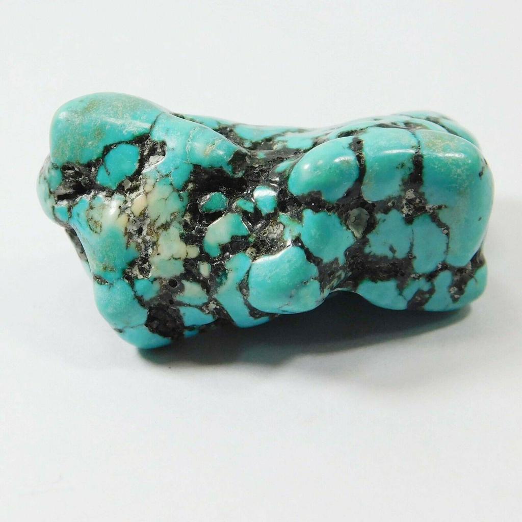 CERTIFIED Natural Blue Turquoise Rough 194.55 Ct Slab Crystal Loose Gemstones